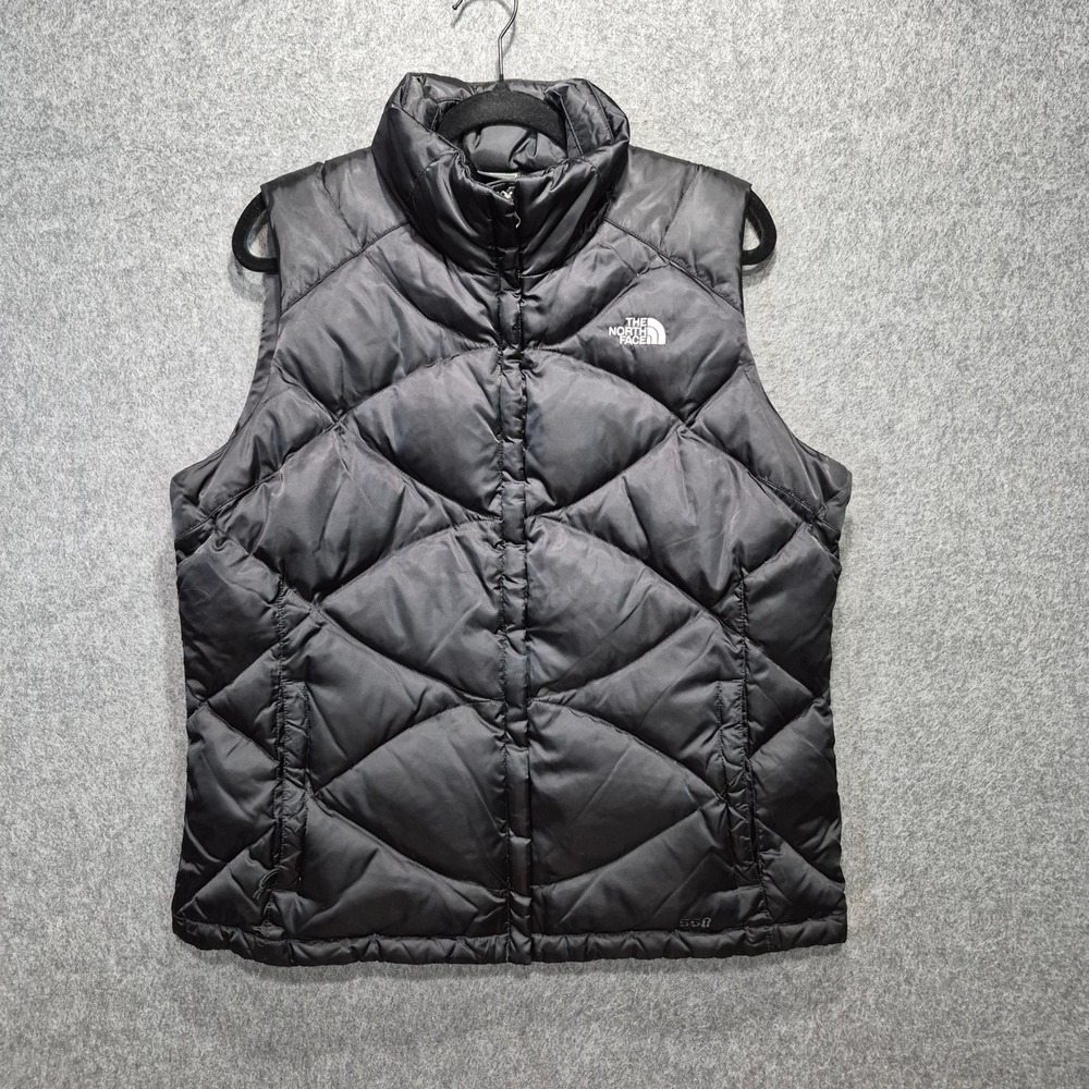 The North Face 550 Down Fill XL Puffer Vest Outdoors Hiking Cozy Utility